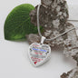 To my Daughter - Use my last breath to say I love you spread you wings and fly - from Your  Mom - Heart Necklace