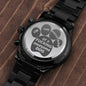 To Doggy Dad -  Proud Dad of  F Awesome Dog - Stainless Steel Luxury Watch