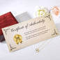 To my Soulmate  - My Desert Spring Always Love You - Dune Chani -Everlasting Love - Solid Gold Real Diamonds -Free Shipping