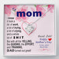 To Mom - effort and training - from Favorite  | Knot Necklace Mothers Day