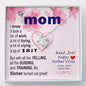To Mom - Sorry about my sister  - from Favorite - Knot Necklace