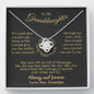 To my Granddaughter - through my eyes be blessed with light courage to fly - v2 - from Your  Grandpa - Love Knot