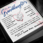 To my Granddaughter - your path and brilliance greatest woman proud of you - style 86 - from Your  Grandpa    - Love Knot