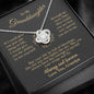 To my Granddaughter - through my eyes be blessed with light courage to fly - v2 - from Your  Grandpa - Love Knot