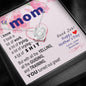 To Mom - You turned out great  - from Favorite -  Knot Necklace