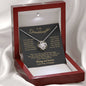 To my Granddaughter - through my eyes be blessed with light courage to fly - v2 - from Your  Grandpa - Love Knot