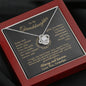 To my Granddaughter - your path and brilliance greatest woman proud of you - elegant - from Your  Grandpa - BEST SELLER   - Love Knot