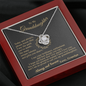 To my Granddaughter - your path and brilliance greatest woman proud of you - style 86a - from Your  Grandpa    - Love Knot