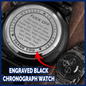 To Dad -  Safety Alert F Off  - Stainless Steel Luxury Watch