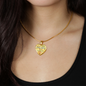 To my Granddaughter - Use my last breath to say I love you spread you wings and fly - from Your  Grandpa    - Heart Necklace