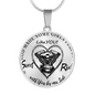 To my Wife Future Wife Ride Partner - God Made Some Girls Perfect - Sweet Ride  - Perfect Pendant Necklace