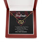 To my Soulmate - Greatest Love Story - Everlasting Love - Solid Gold Real Diamonds -Free Shipping