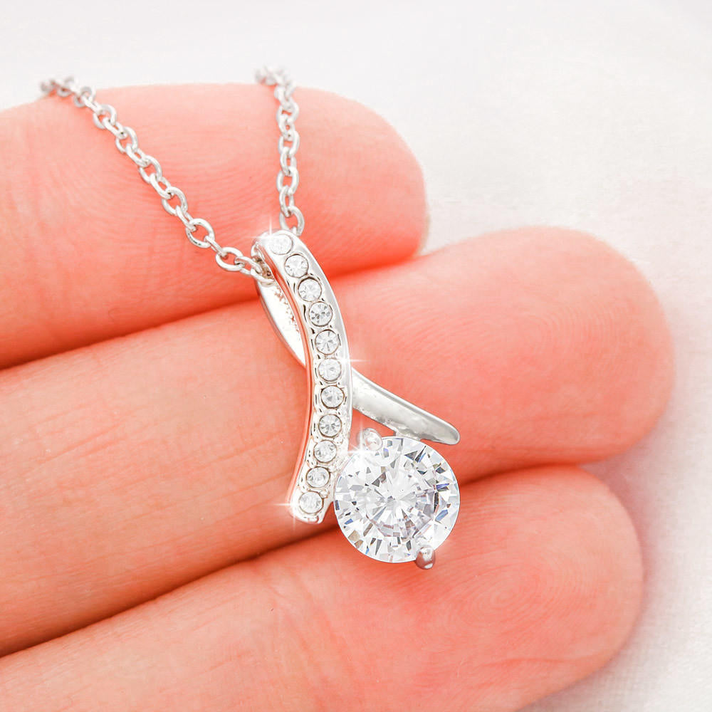 To my Wife, my moon, sun and stars, Greatest Love Story - Alluring Necklace - GOT